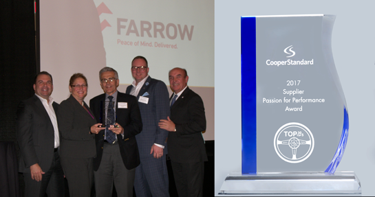 CooperStandard Award | Farrow