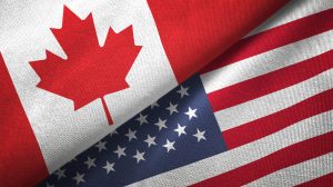 free trade agreements | Canada and U.S. flag